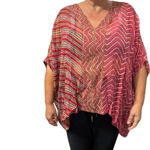 Burning Torch by Anthropologie Jasmine Cover Up NWT Size S